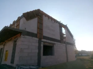 dom z użytkowym poddaszem i dachem dwuspadowym 150 m2 Poznań 12