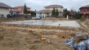 dom z użytkowym poddaszem i dachem dwuspadowym 150 m2 Poznań 1