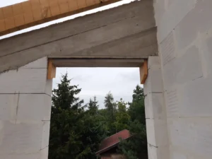 dom z użytkowym poddaszem, dachem dwuspadowym i garażem 100 m2 Poznań 10