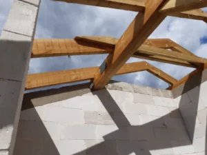 dom z użytkowym poddaszem, dachem dwuspadowym i garażem 100 m2 Poznań 5