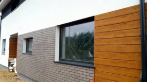 dom piętrowy z dachem dwuspadowym i garażem 250 m2 Poznań 21