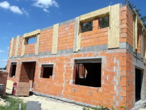 dom piętrowy z dachem dwuspadowym i garażem 250 m2 Poznań 7