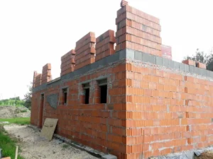 dom piętrowy z dachem dwuspadowym i garażem 250 m2 Poznań 11