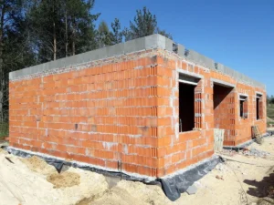 dom piętrowy z dachem dwuspadowym i garażem 250 m2 Poznań 6