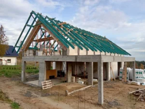 dom z użytkowym poddaszem, dachem dwuspadowym i garażem 200 m2 Trójmiasto 8