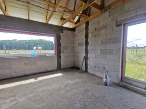 dom parterowy z dachem dwuspadowym 120 m2 Poznań 14