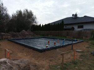 dom z użytkowym poddaszem i dachem dwuspadowym 70 m2 Poznań 26