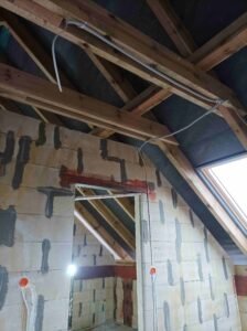 dom z użytkowym poddaszem i dachem dwuspadowym 70 m2 Poznań 19