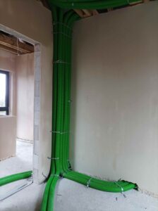 dom z użytkowym poddaszem i dachem dwuspadowym 70 m2 Poznań 16