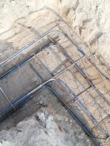 dom parterowy z dachem dwuspadowym i garażem 80 m2 Poznań 3