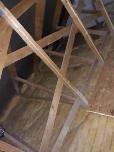 dom parterowy z dachem dwuspadowym i garażem 80 m2 Poznań 17