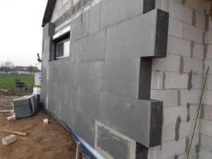 dom parterowy z dachem dwuspadowym i garażem 80 m2 Poznań 9