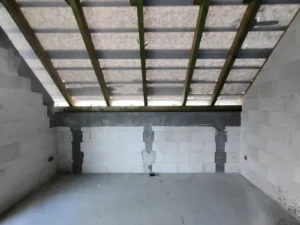 dom z użytkowym poddaszem, dachem dwuspadowym i garażem 160 m2 Poznań