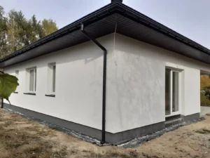 dom parterowy z dachem kopertowym 110 m2 Warszawa