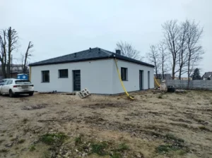 dom parterowy z dachem kopertowym 120 m2 Trójmiasto