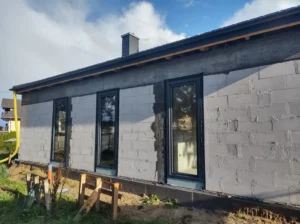 dom parterowy z dachem kopertowym 120 m2 Trójmiasto