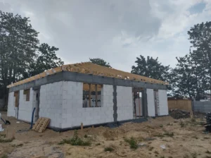 dom parterowy z dachem kopertowym 120 m2 Trójmiasto