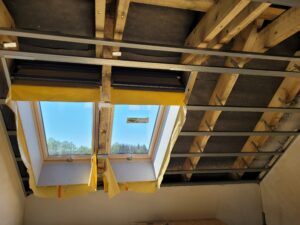 dom z użytkowym poddaszem, dachem dwuspadowym i garażem prawie 200 m2 Poznań