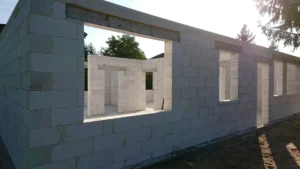 dom parterowy z dachem dwuspadowym 100 m2 Warszawa