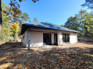 dom parterowy z dachem kopertowym 210 m2 Warszawa