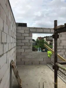 dom z użytkowym poddaszem i dachem dwuspadowym 120 m2 Poznań