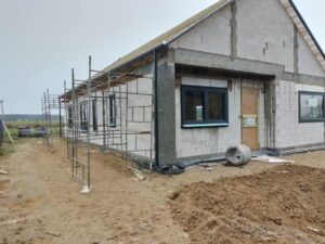 dom parterowy z dachem dwuspadowym 120 m2 Poznań 9