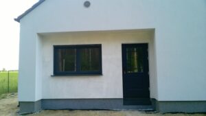 dom parterowy z dachem dwuspadowym 120 m2 Poznań 26