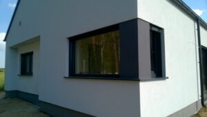 dom parterowy z dachem dwuspadowym 120 m2 Poznań 27