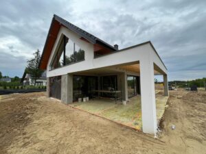 dom z użytkowym poddaszem, dachem dwuspadowym i garażem 200 m2 Trójmiasto 25