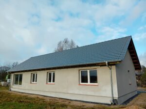 dom parterowy z dachem dwuspadowym 110 m2 Poznań 21