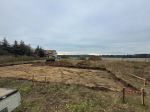 dom parterowy z dachem dwuspadowym 110 m2 Poznań 1