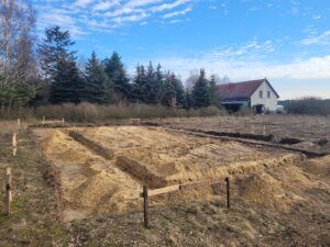 dom parterowy z dachem dwuspadowym 110 m2 Poznań 2