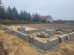 dom parterowy z dachem dwuspadowym 110 m2 Poznań 3