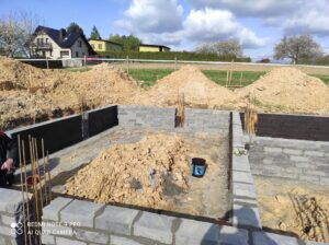 dom z dachem dwuspadowym 70 m2 Śląsk