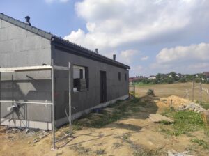 dom z dachem dwuspadowym 70 m2 Śląsk