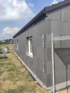 dom z dachem dwuspadowym 70 m2 Śląsk