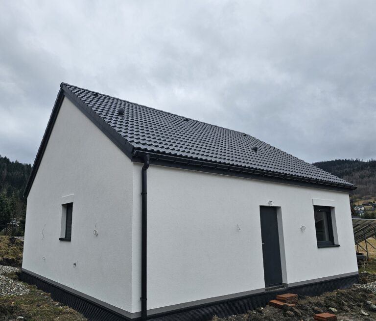 Domy energooszczędne Śląsk - dom z dachem dwuspadowym
