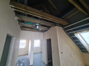 dom z użytkowym poddaszem i dachem dwuspadowym 120 m2 Warszawa 8