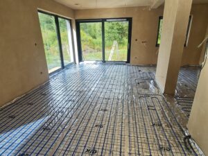 dom z użytkowym poddaszem, dachem dwuspadowym i garażem 110 m2 Warszawa 18