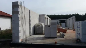 dom parterowy z dachem kopertowym 110 m2 Warszawa